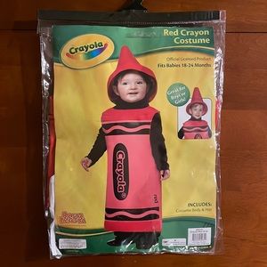 Crayola crayon Halloween costume 18-24 months
